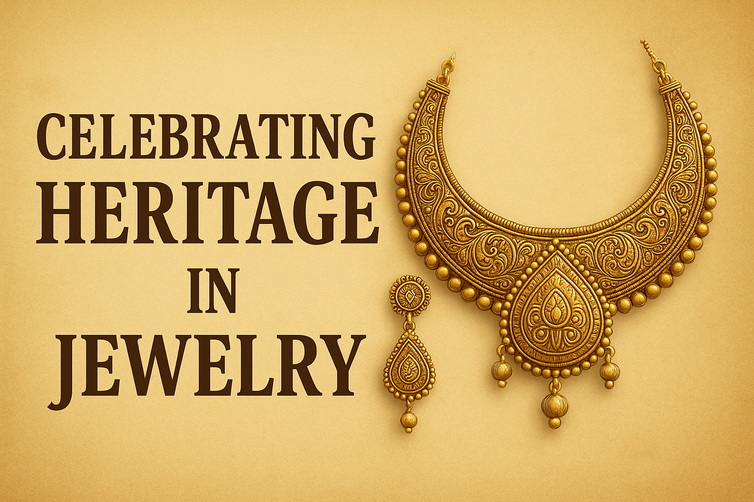 Celebrating Heritage in jewellery