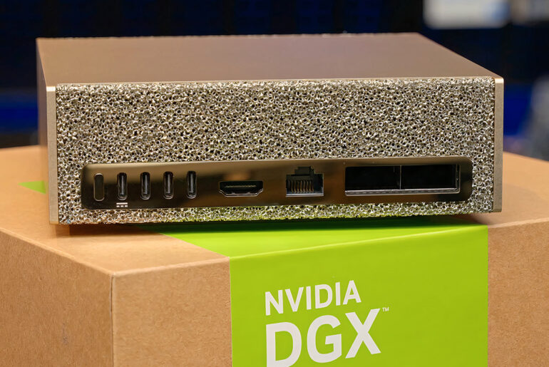 Nvidia DGX Spark desktop AI supercomputer