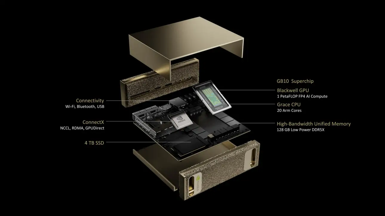 Nvidia DGX Spark desktop AI supercomputer