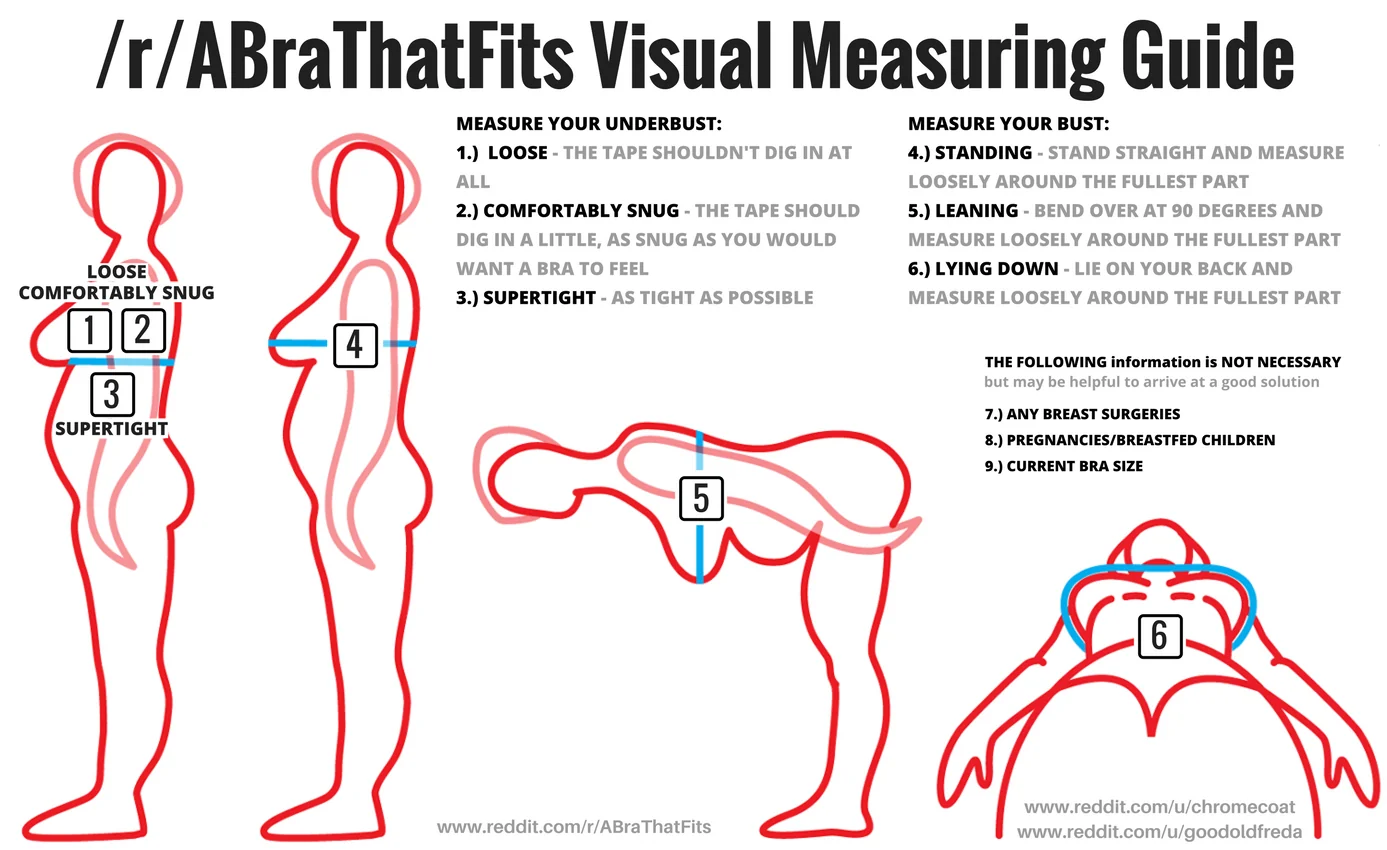 Tips and Tricks for Measuring Yourself and Choosing the Right Bra Size