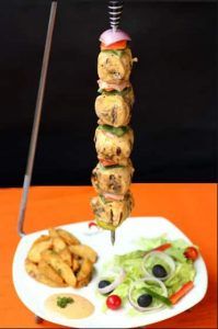  kebabs with paneer