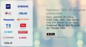 Reliance Jio SIM 4G Offer