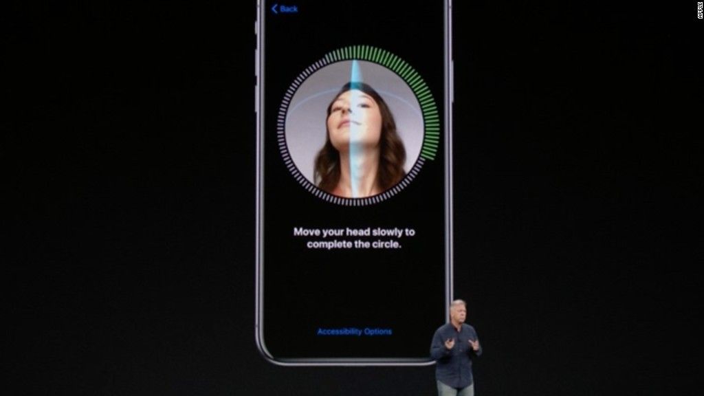 iphone x face recognition