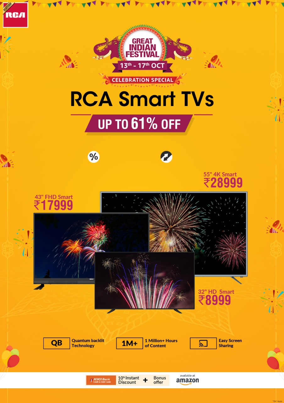 RCA TV SALE AT AMAZON