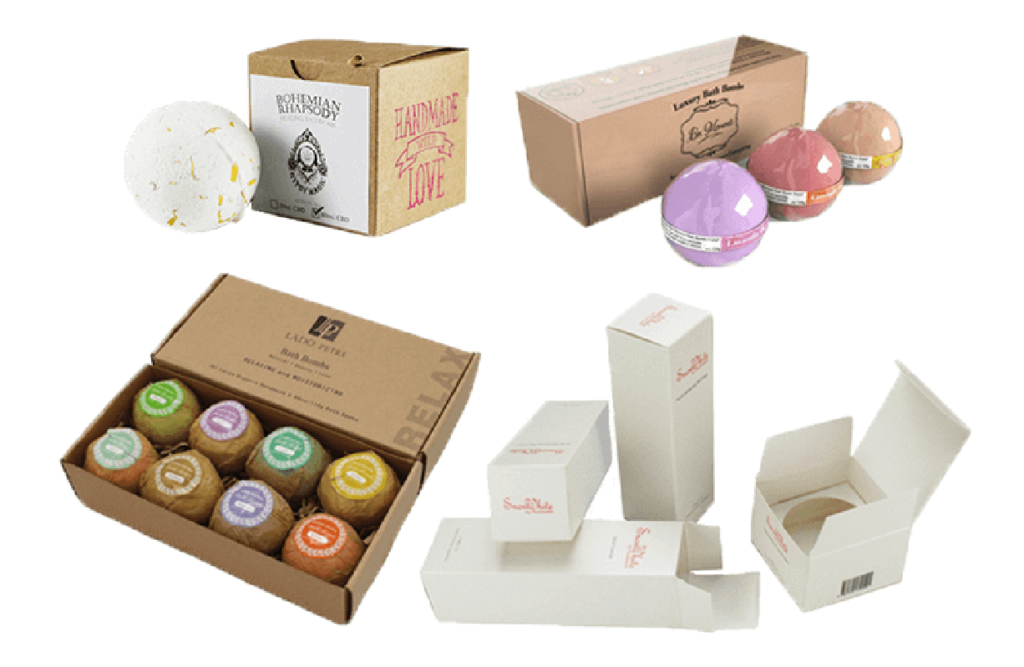 bath bomb packaging boxes