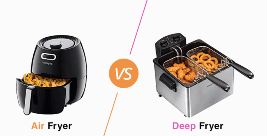Air-frying vs. Deep-frying health