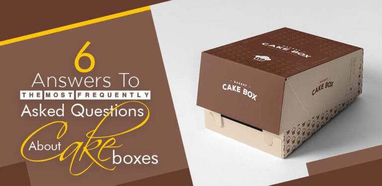 Eco-Friendly White Cake Box W/ Handle | 6.3x3.5x3.15