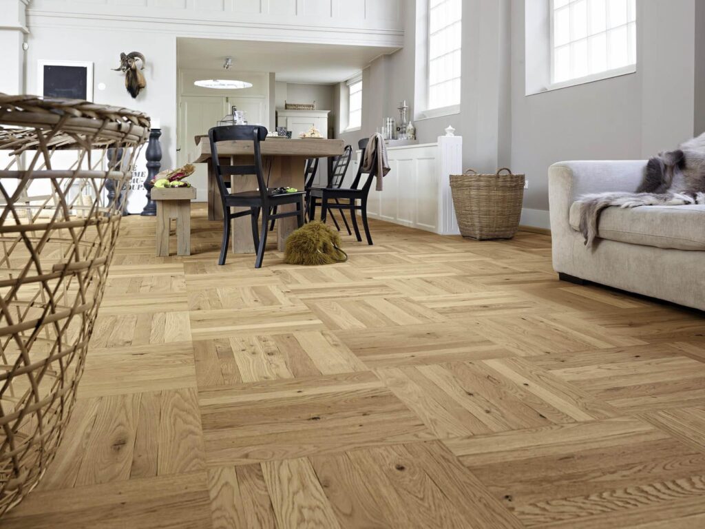 Parquet flooring