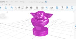 3D modeling in SelfCAD23