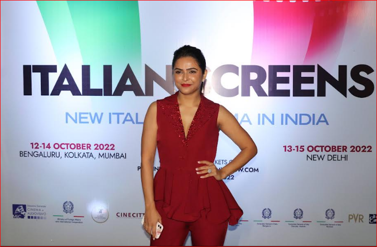 Grand inaugural of ITALIAN SCREENS 2022 held at the Italian Embassy, Delhi