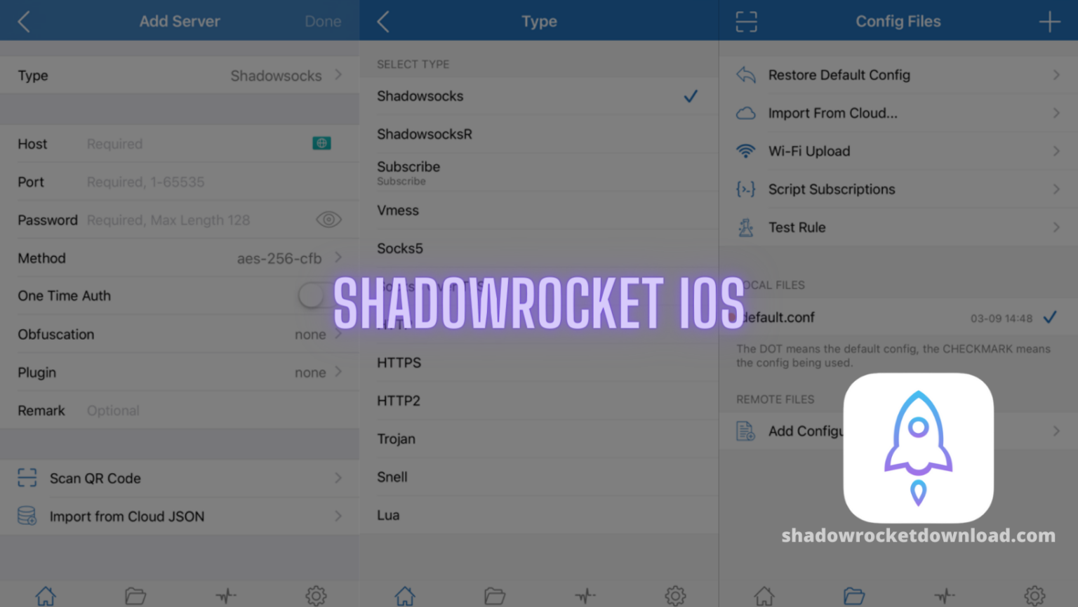 Как пользоваться shadowrocket ios