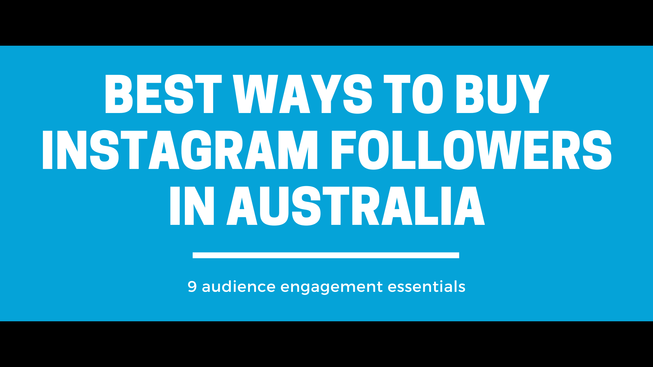 Best Ways to Buy Instagram Followers in australia