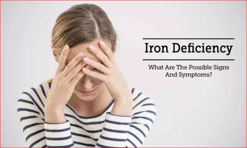 Health Risks of Iron Deficiency