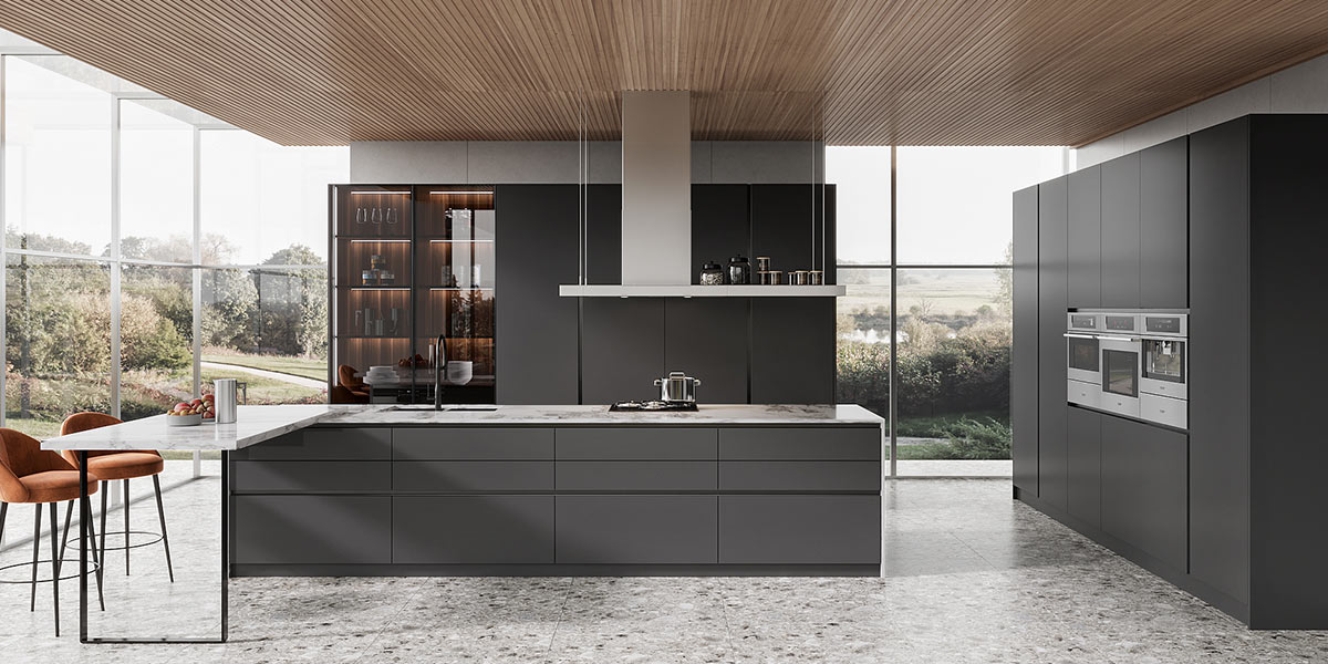 Modern Grey Kitchen Cabinets: 3 Design Ideas