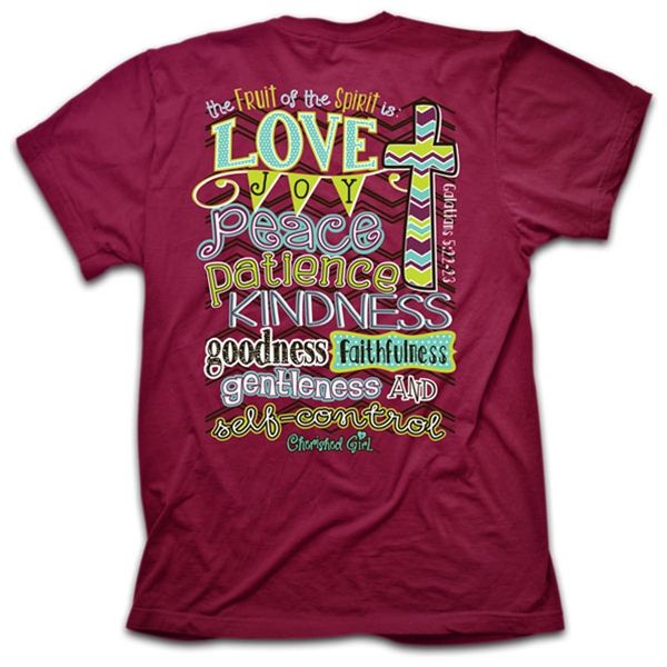 A Colorful Way to Showcase Your Spiritual Side: Fruit of the Spirit Shirts