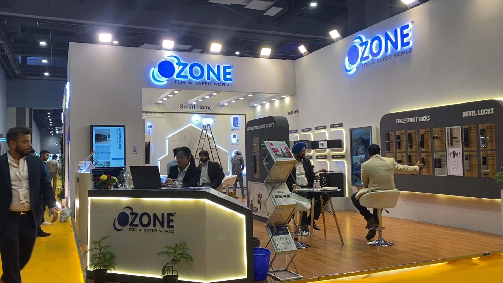 Ozone Secutech shines at the 4th edition of Smart Home Expo 2023 with its app-enabled security solutions