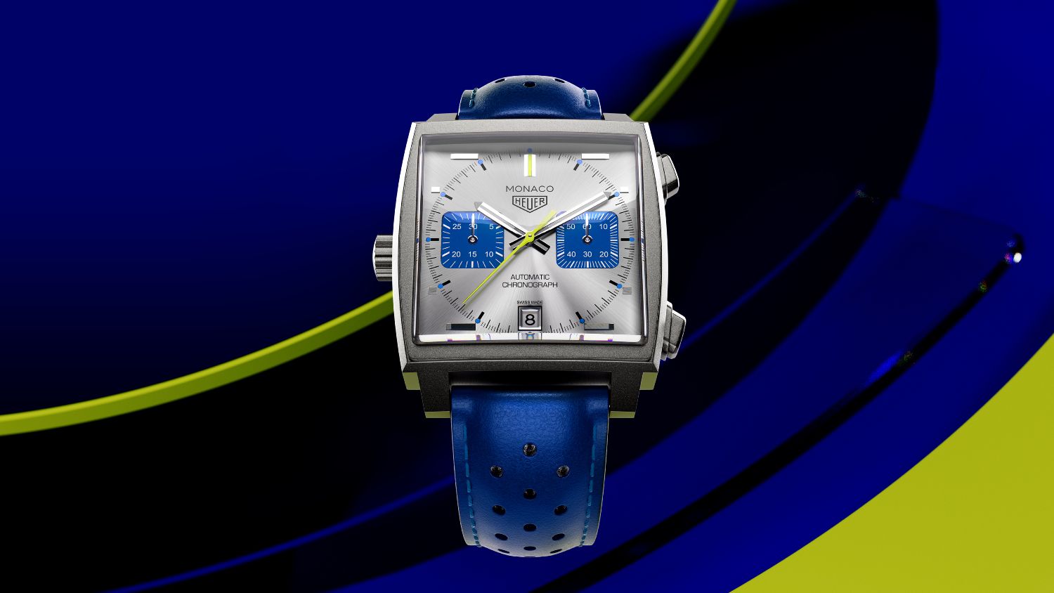 TAG Heuer Unveils Monaco Chronograph Racing Blue - A Timeless Tribute to Motorsport Heritage