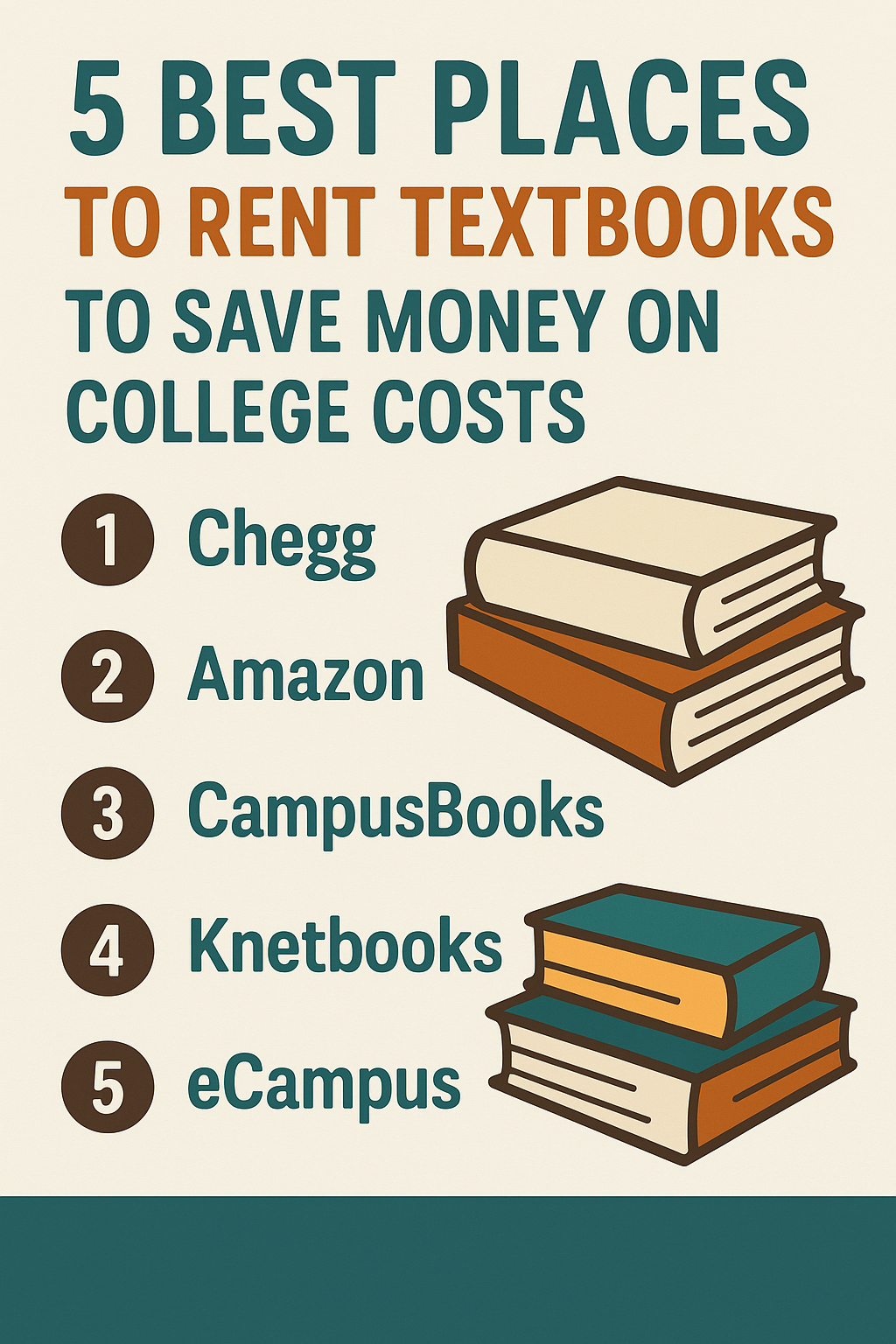 5 Best Places to Rent Textbooks to Save Money on College Costs