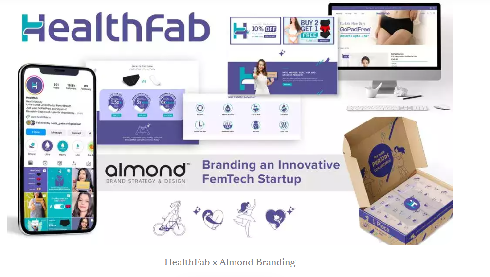 Healthfab Teams Up with Almond Branding for Visual Identity Transformation and Expansion
