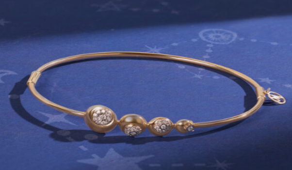 Diamond Bangles Collection Inspired by Celestial Radiance 