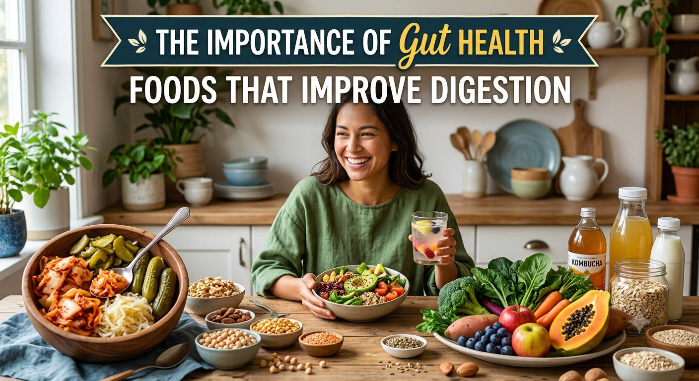 The Importance of Gut Health: Foods That Improve Digestion