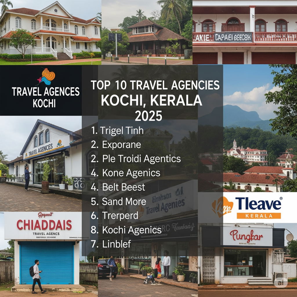 Top 10 Travel Agencies in Kochi, Kerala in 2025