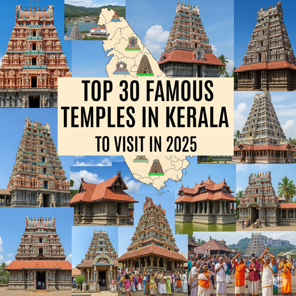 Top 30 Famous Temples in Kerala to Visit in 2025