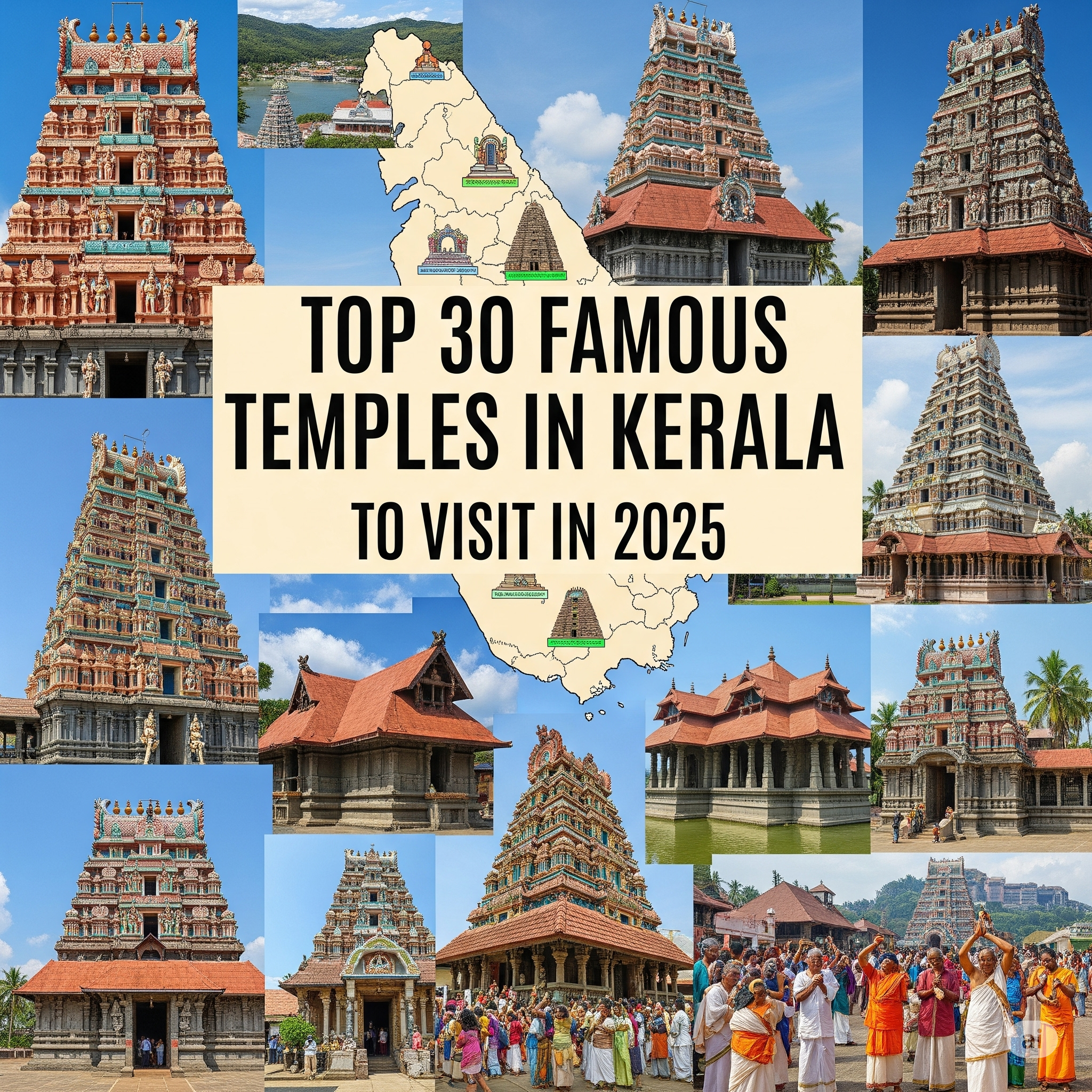 Top 30 Famous Temples in Kerala to Visit in 2025