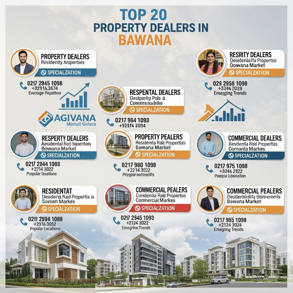 Top 20 Property Dealers in Bawana
