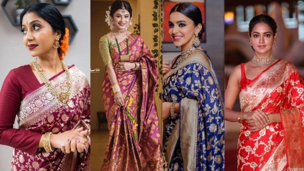 Elegant Banarasi Saree Blouse Designs 2025