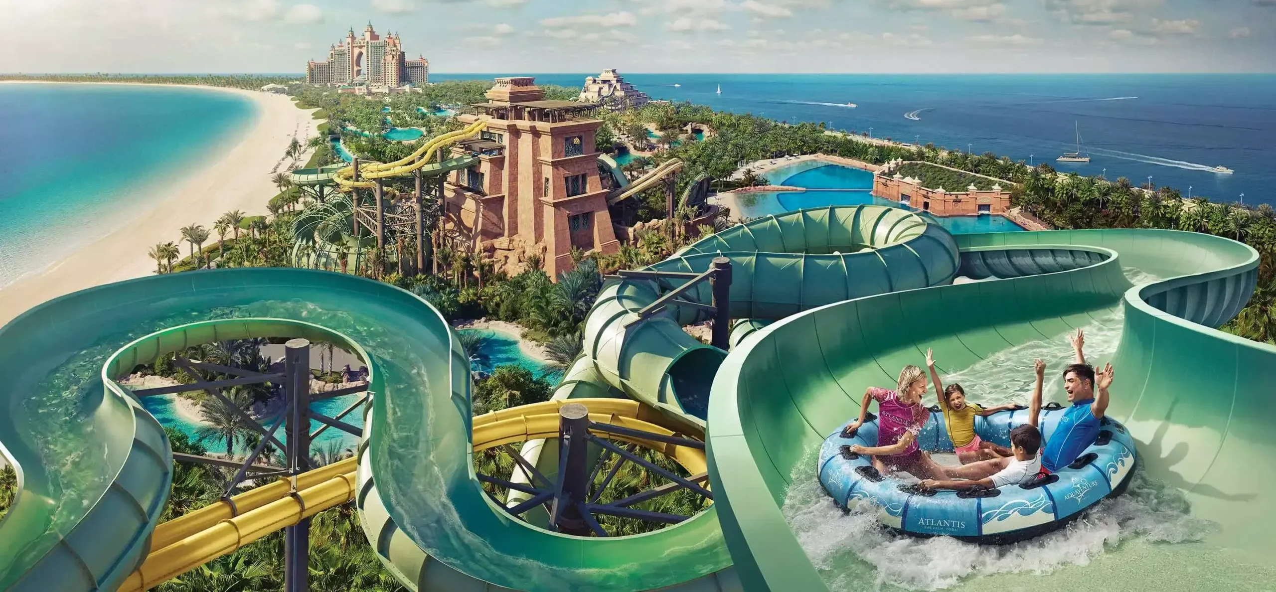 Experience Thrills And Luxury at Atlantis Aquaventure Waterpark Dubai