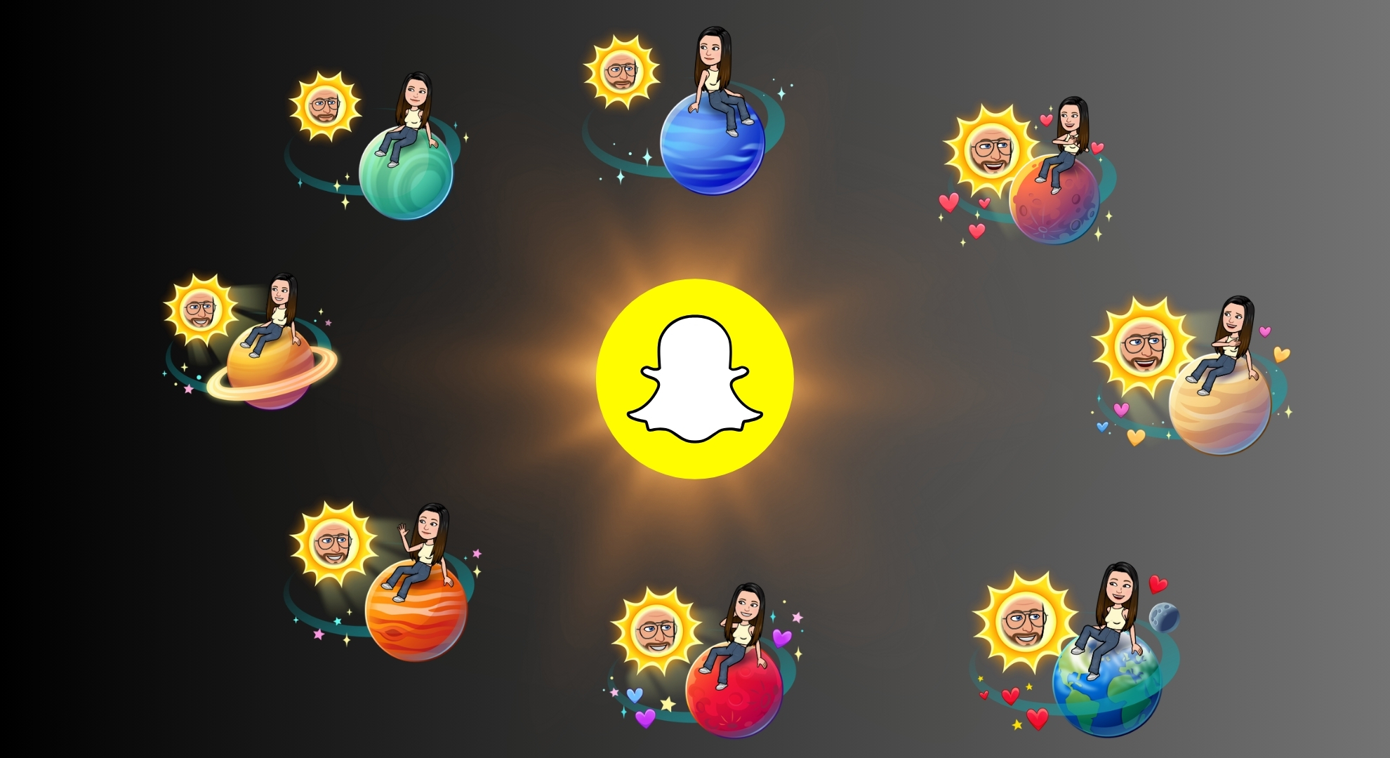 Snap Planets on Snapchat