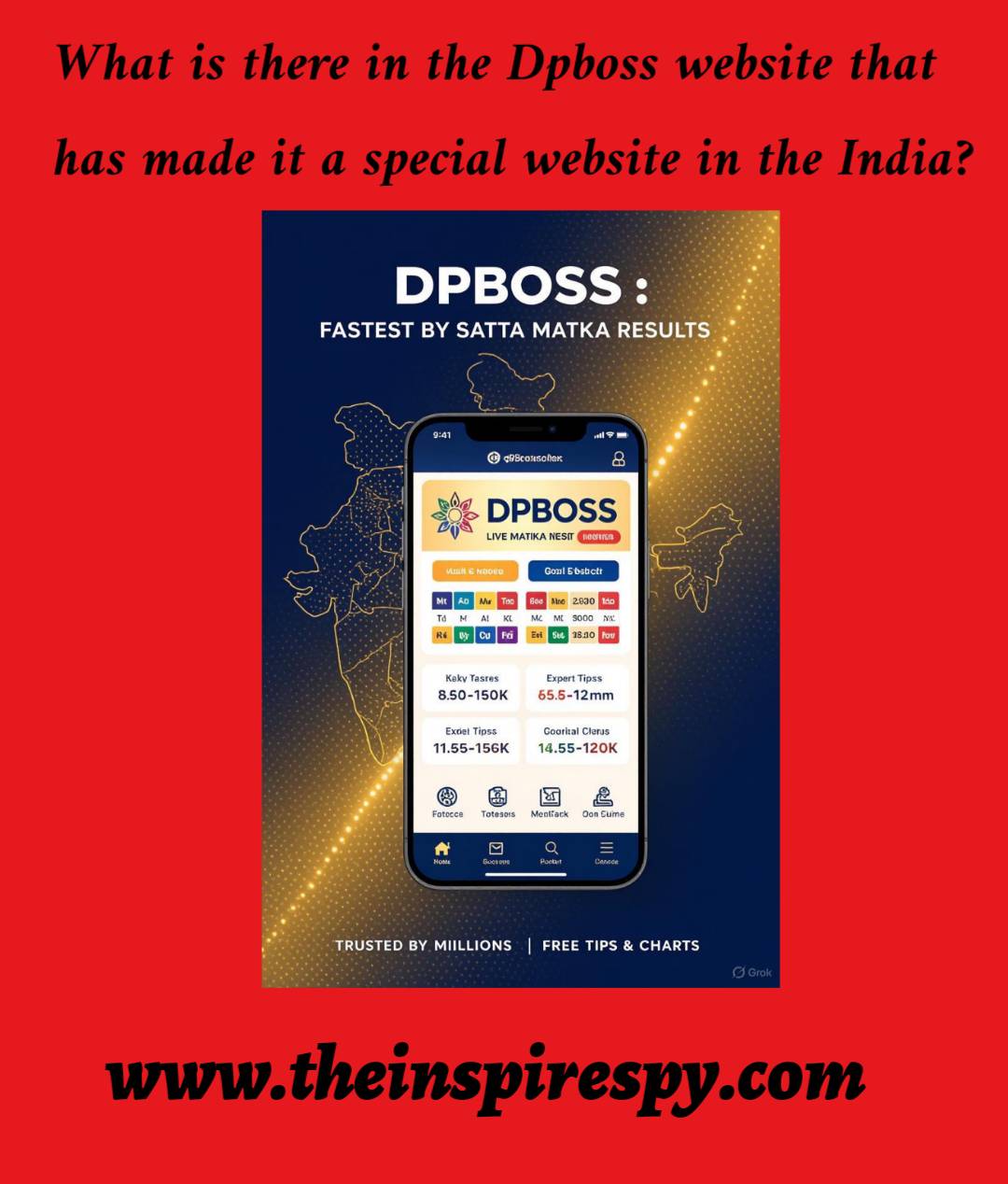What is there in the Dpboss website that has made it a special website in the India?