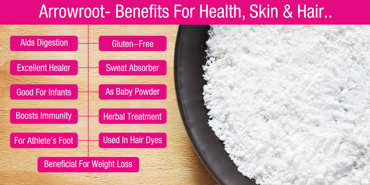 Ararot Powder (Arrowroot): Health Benefits, Uses, Nutrition, and Side Effects Explained
