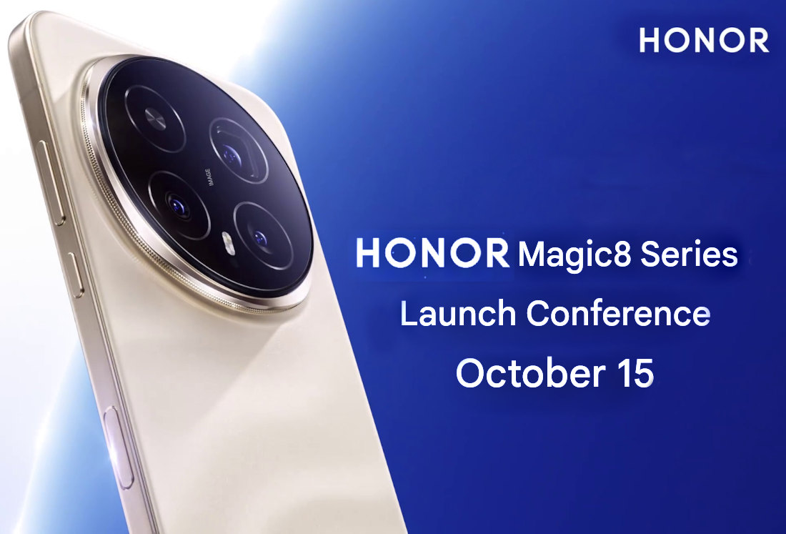 HONOR Magic 8 Series with Snapdragon 8 Elite Gen 5 SoC Launching on October 15, 2025