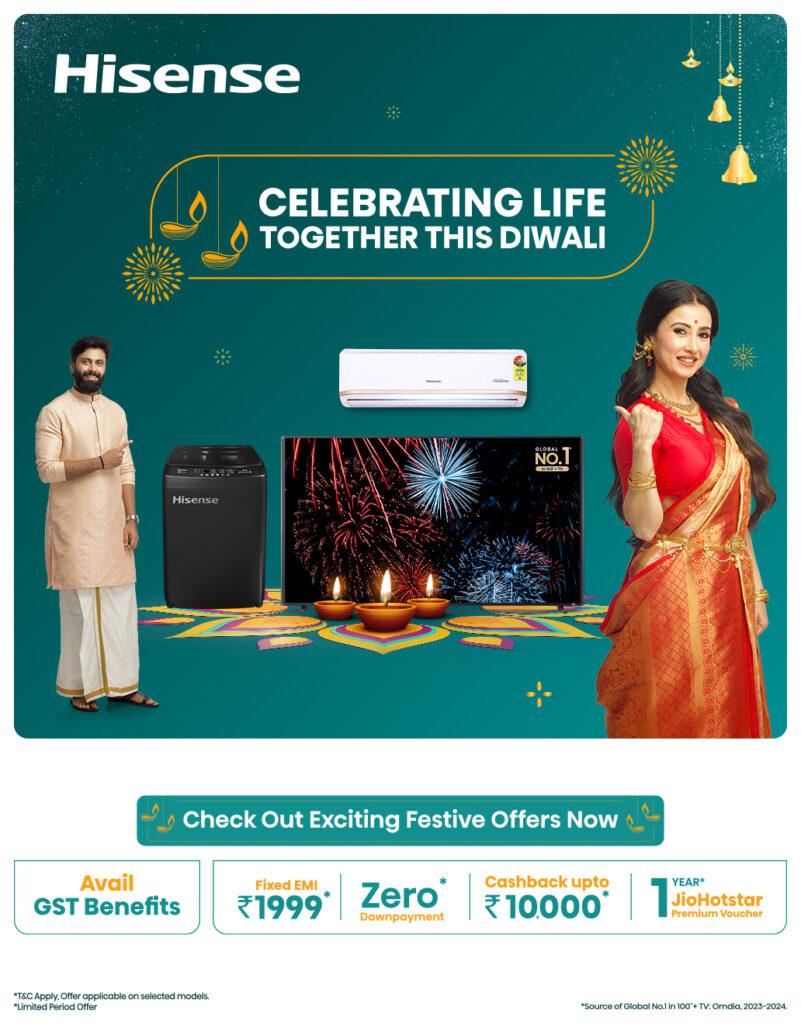 Hisense India Diwali 2025 Massive Sale