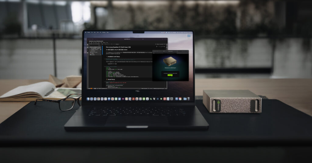 Nvidia DGX Spark desktop AI supercomputer