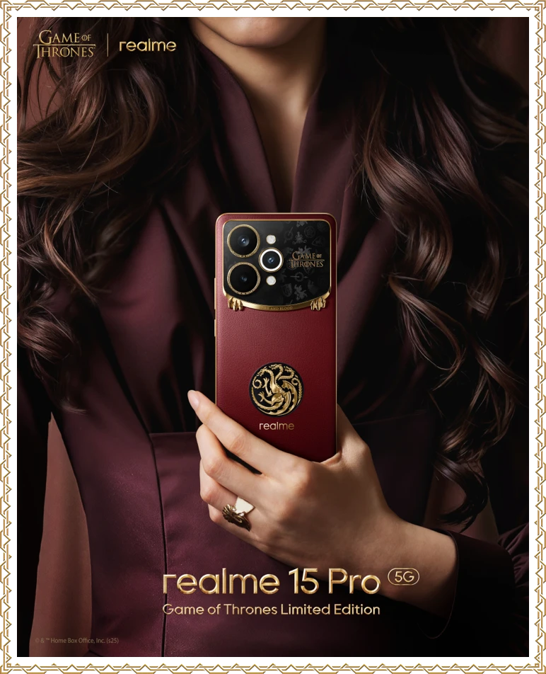 Realme 15 Pro Game of Thrones Limited Edition