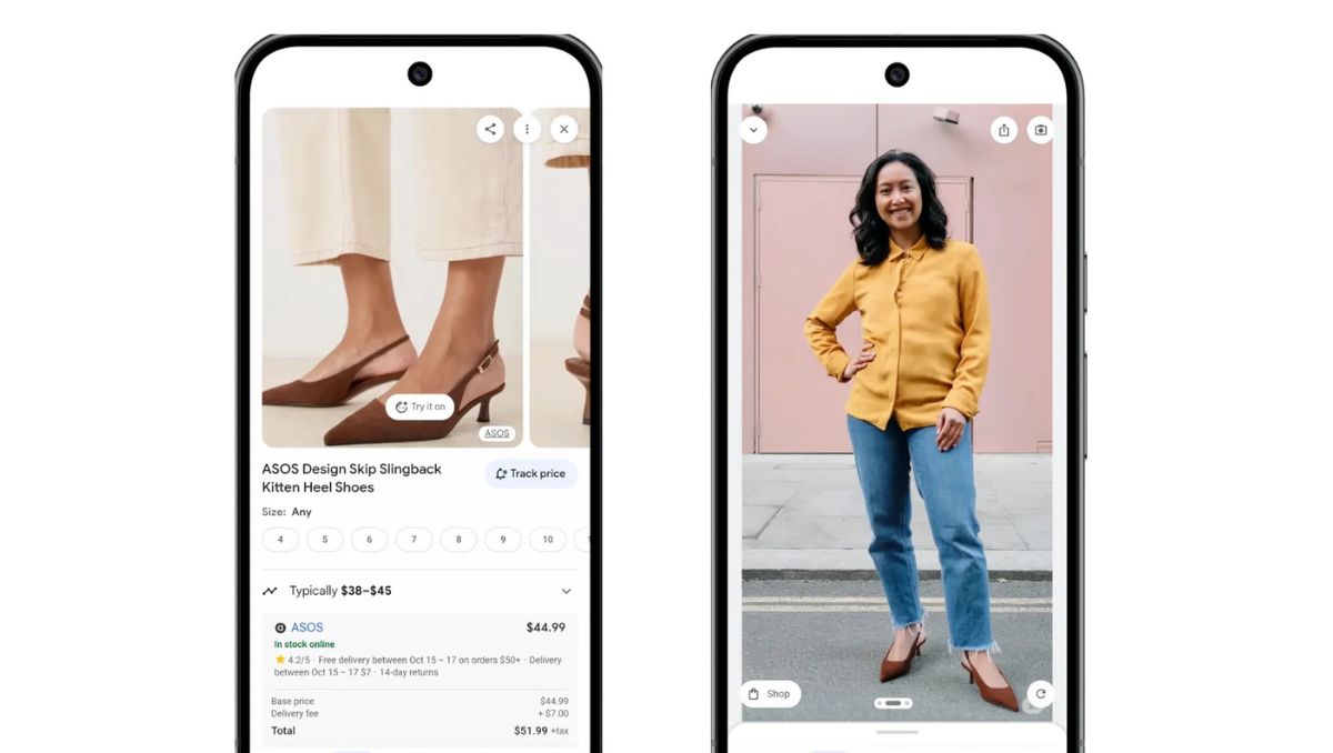 Say Goodbye to Guesswork! Google’s AI Lets You ‘Wear’ Shoes Before You Buy Them