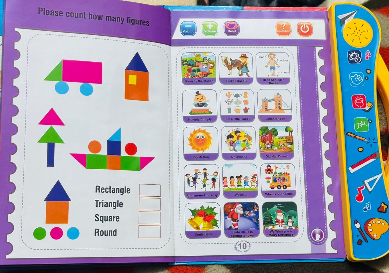 Toy Imagine Interactive Sound Book for Kids