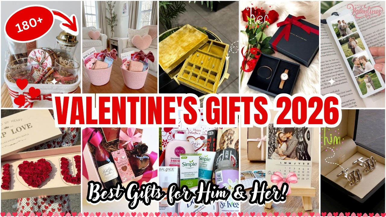 Top 10 Valentine’s Day Gifts for 2026: Romantic, Unique & Trending Ideas