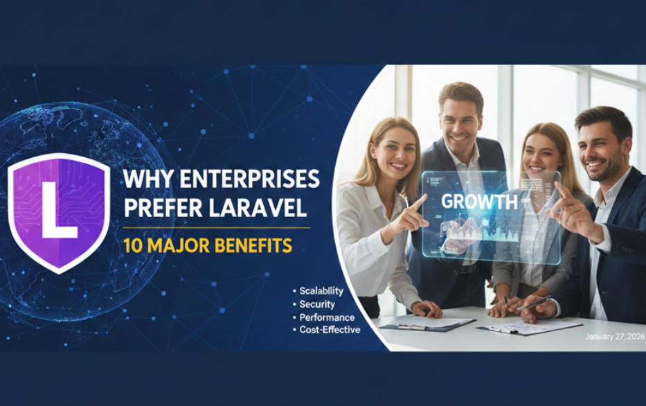 Why Enterprises Prefer Laravel 10 Major Benefits
