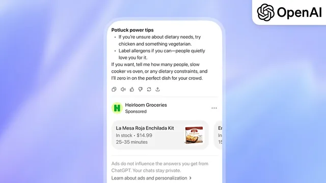 OpenAI Begins Testing Ads in ChatGPT for US Users