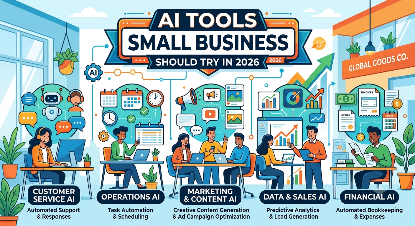 AI Tools Every Small Business Should Try in 2026