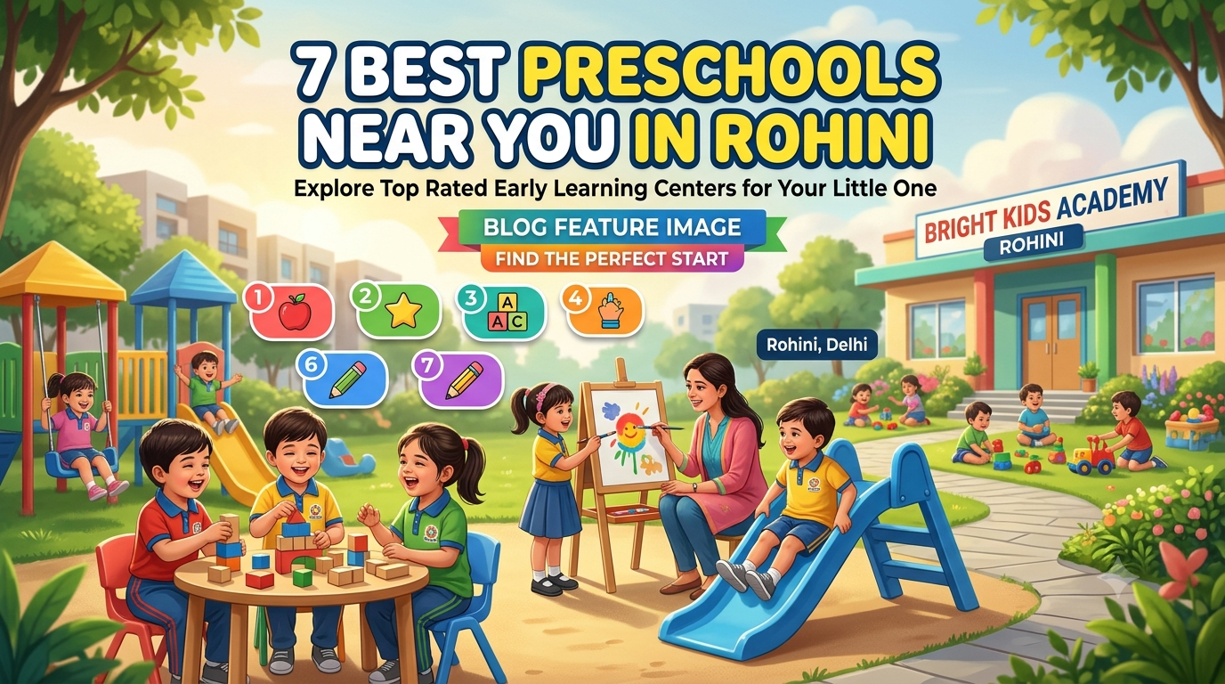 7 Best Preschools Near You in Rohini