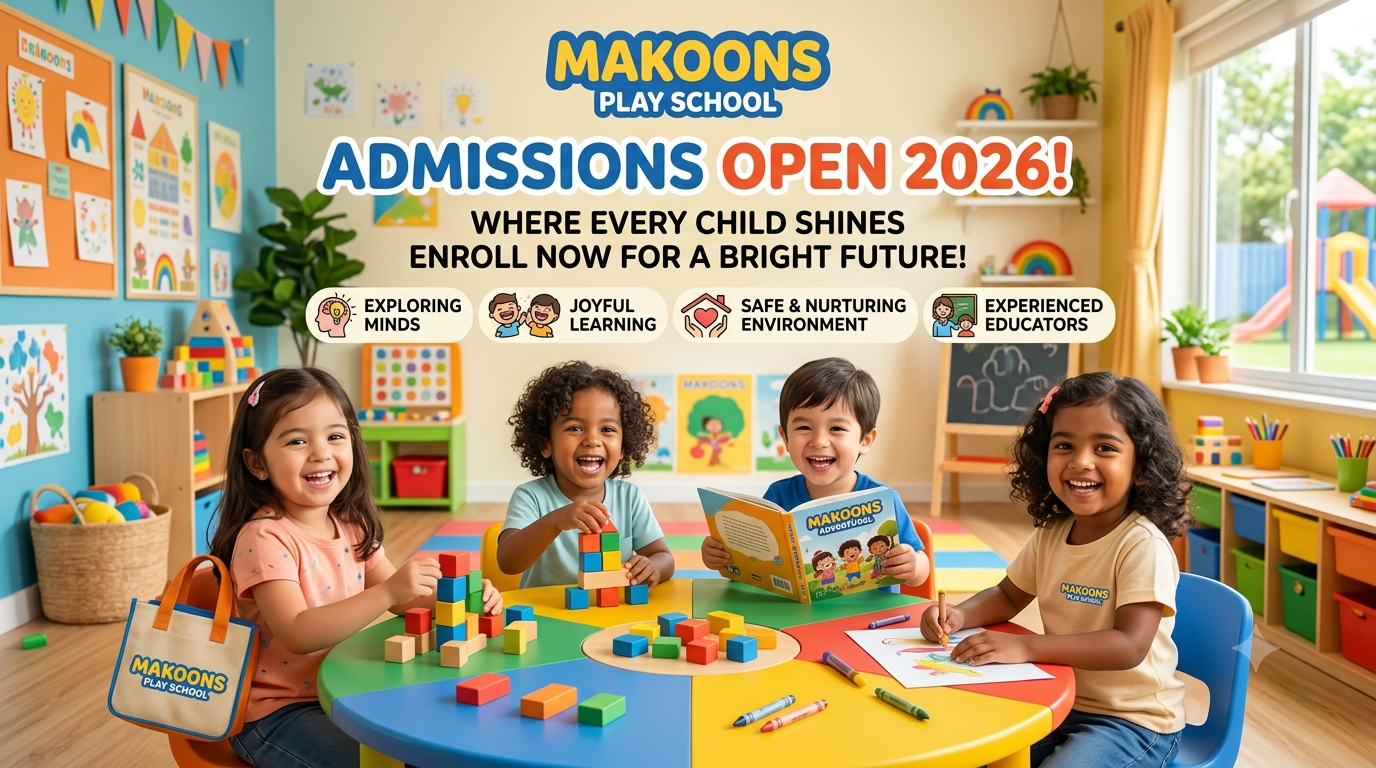 Makoons Play School Admissions 2026