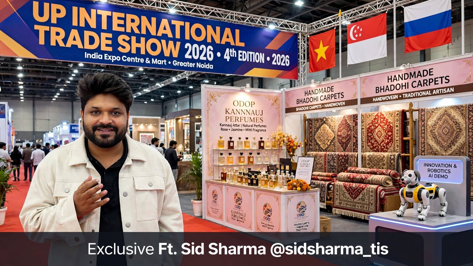 UPITS 2026 in Collaboration with Influencer Sid Sharma
